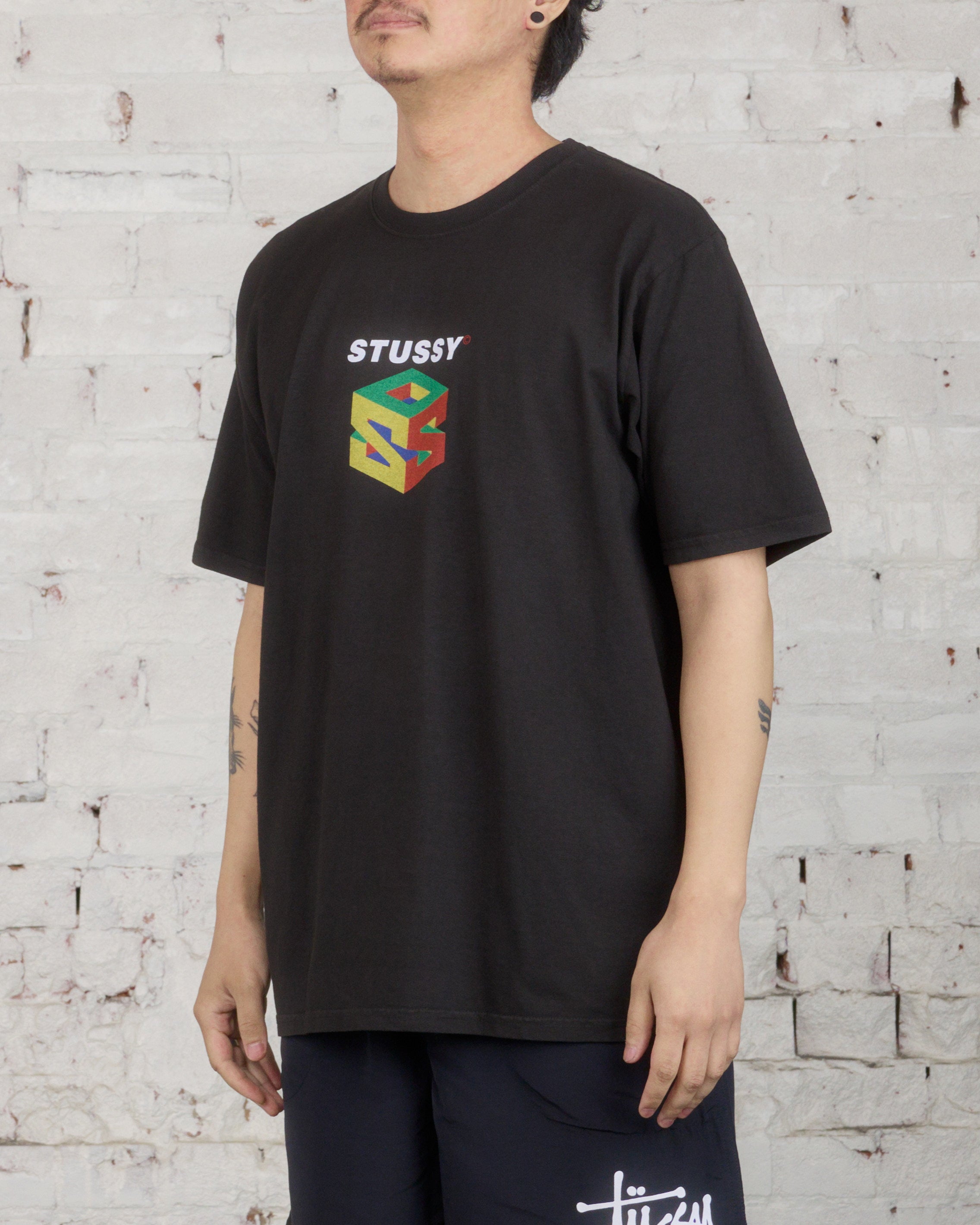 STUSSY S64 PIGMENT DYED TEE 黒 M 新品 Tシャツ