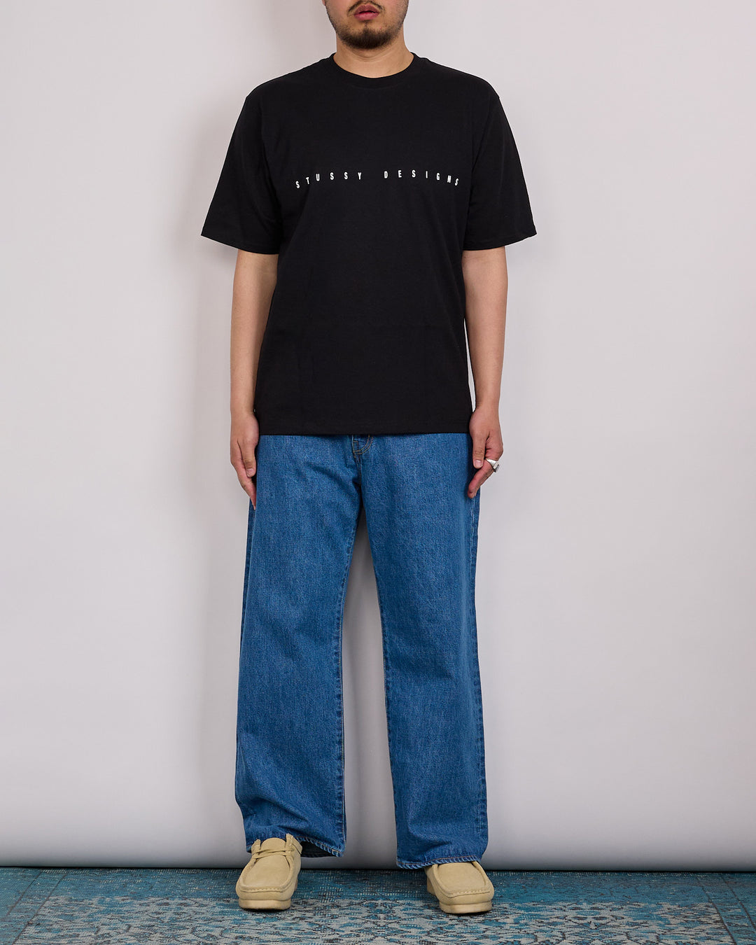 Stussy S Box T-Shirt Black