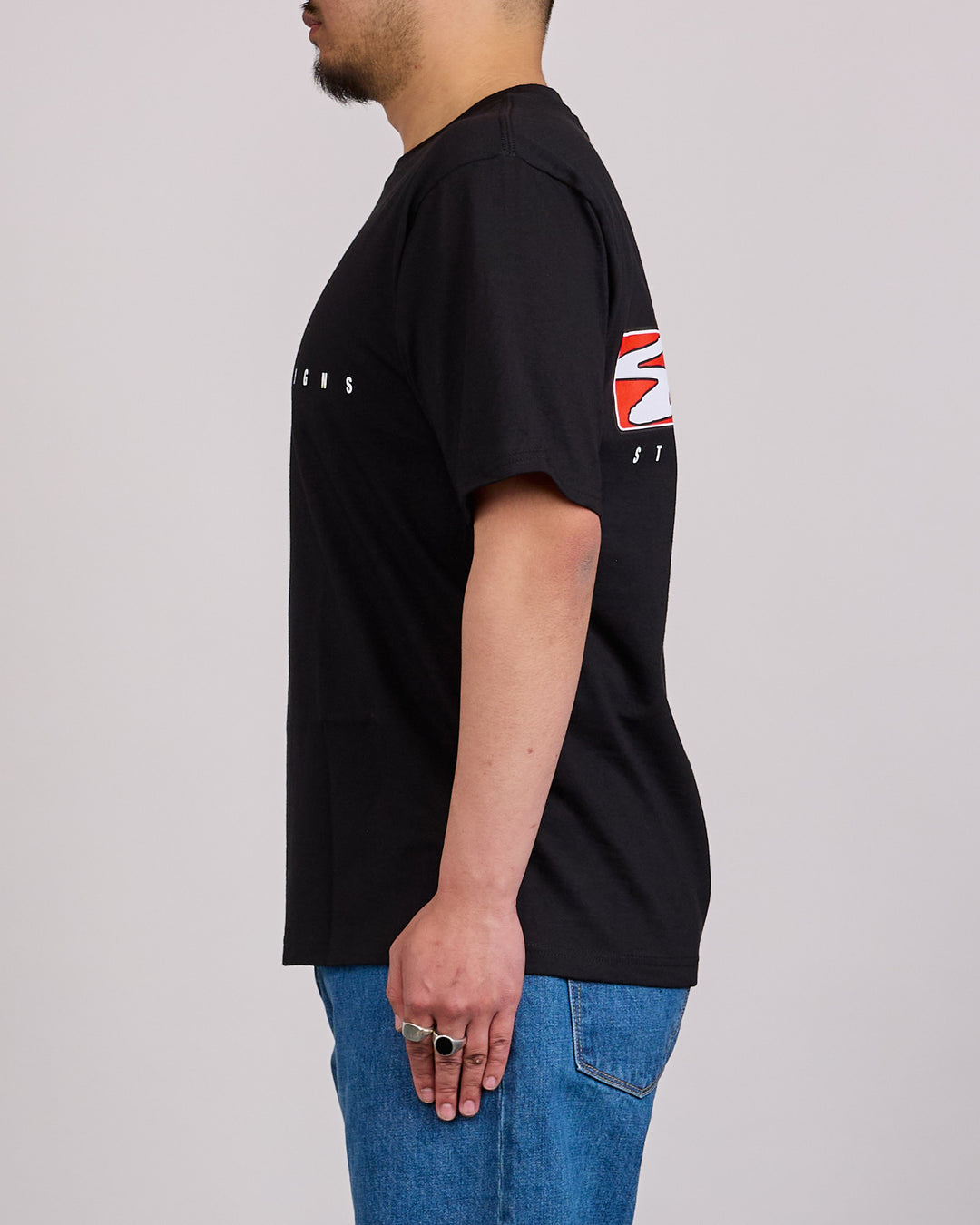 Stussy S Box T-Shirt Black