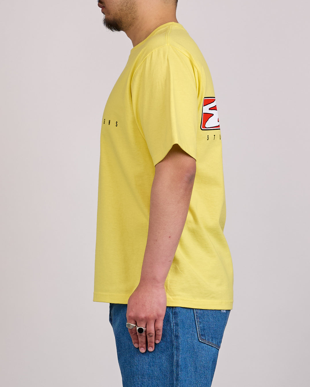 Stussy S Box T-Shirt Lemon