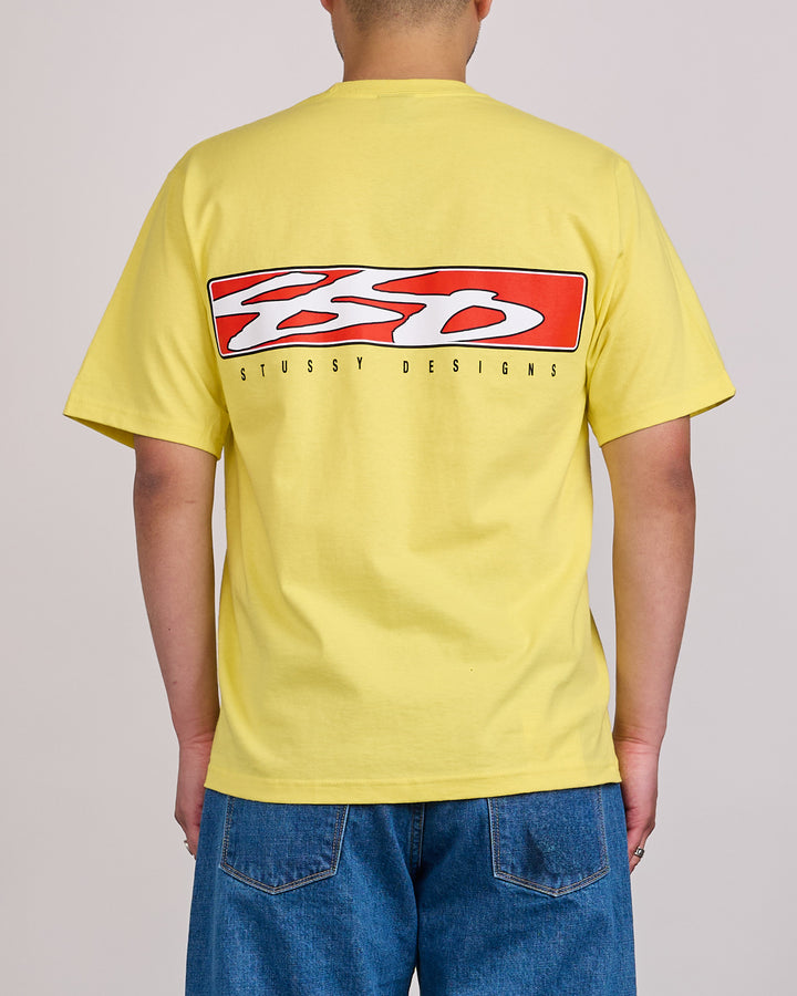 Stussy S Box T-Shirt Lemon