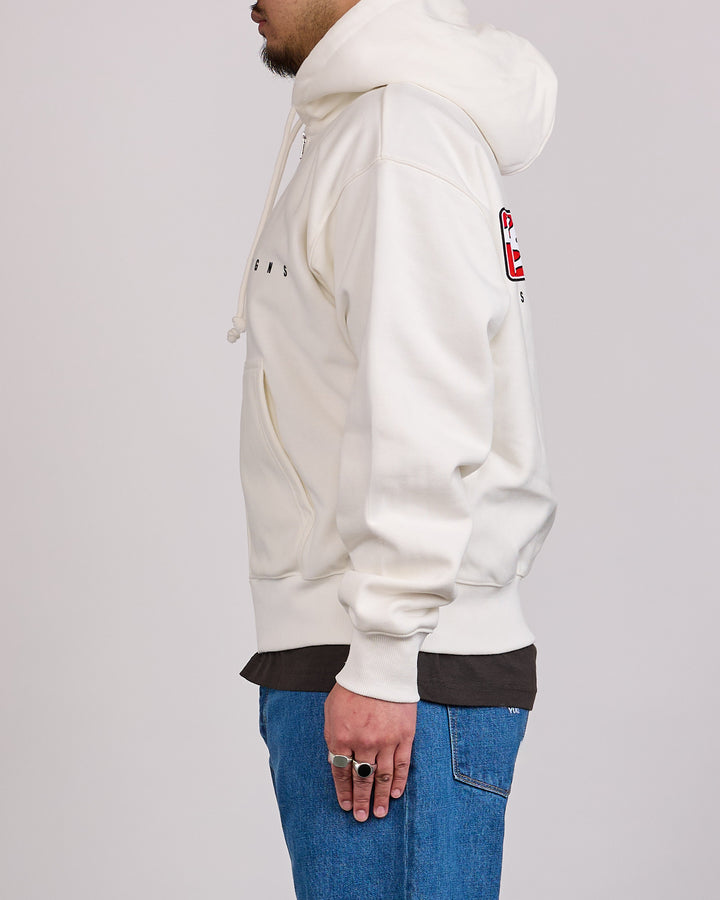 Stussy S Box Zip Hoodie Off White