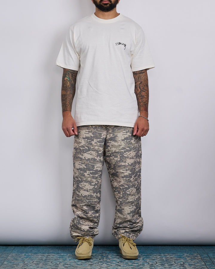 Stussy Serpent Pigment Dyed T-Shirt Natural