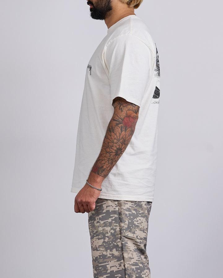 Stussy Serpent Pigment Dyed T-Shirt Natural