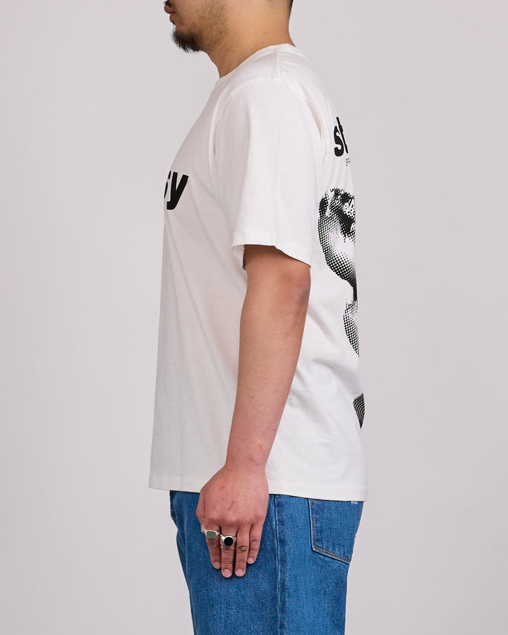 Stussy Shark Pigment Dyed T-Shirt Natural