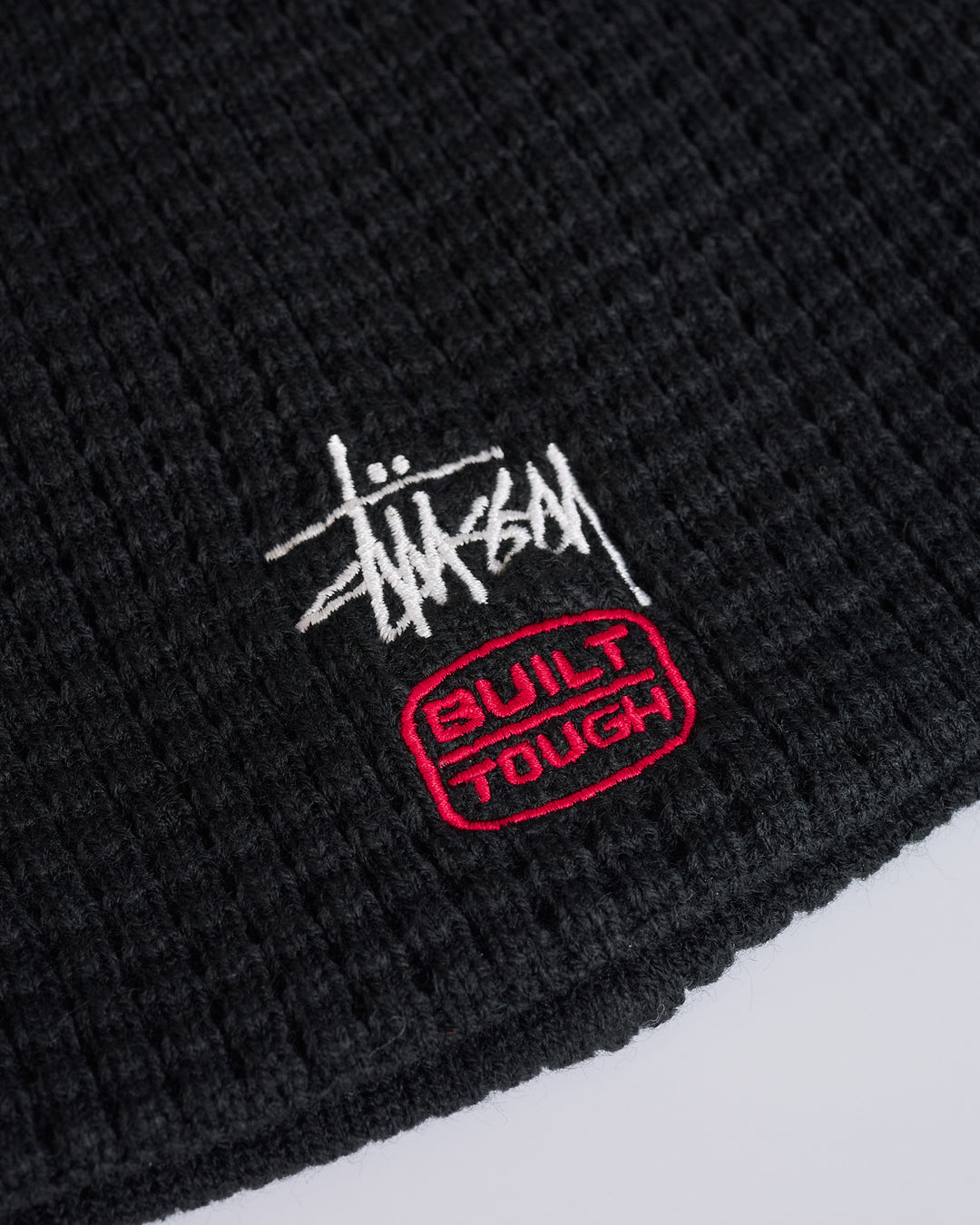 Stussy Skullcap Beanie Built Tough Black