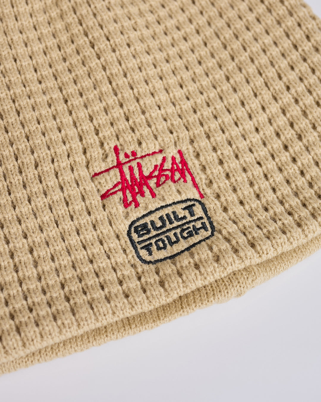 Stussy Skullcap Beanie Built Tough Sand