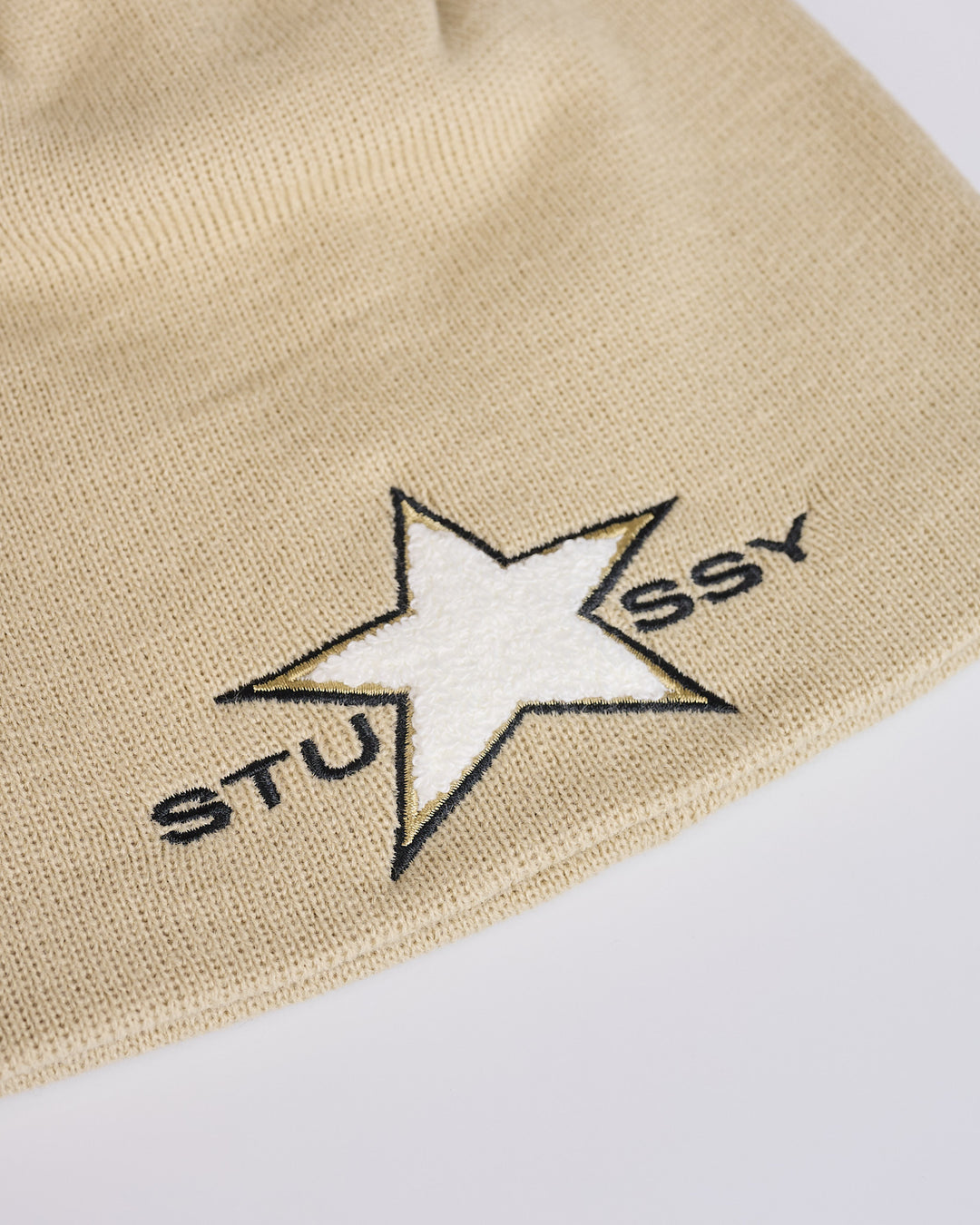 Stussy Skullcap Beanie Chenille Sand