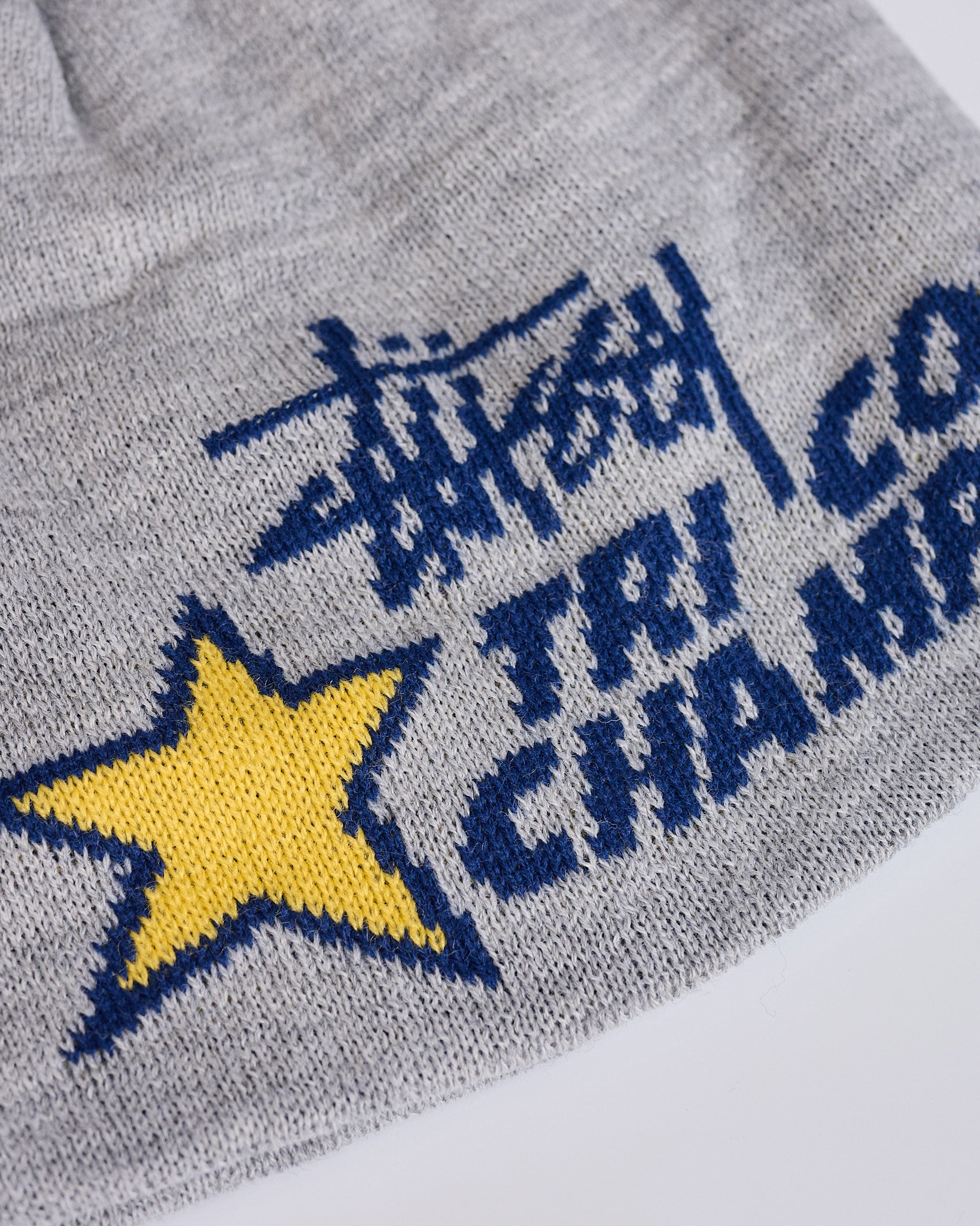 Stussy Skullcap Beanie Tri County Grey – LESS 17