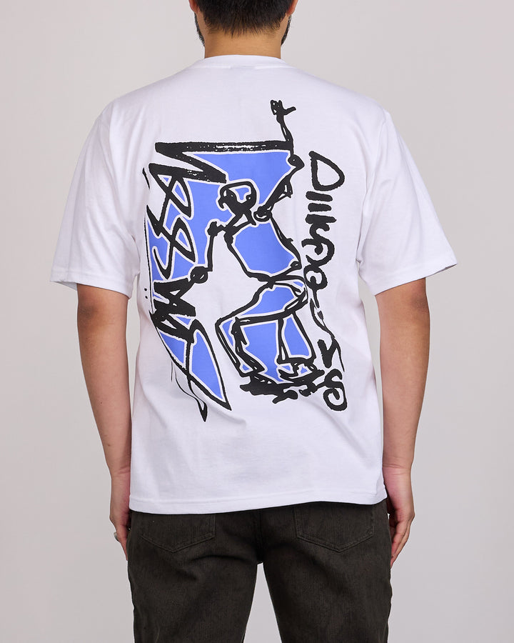 Stussy Smooth Sk8 T-Shirt White