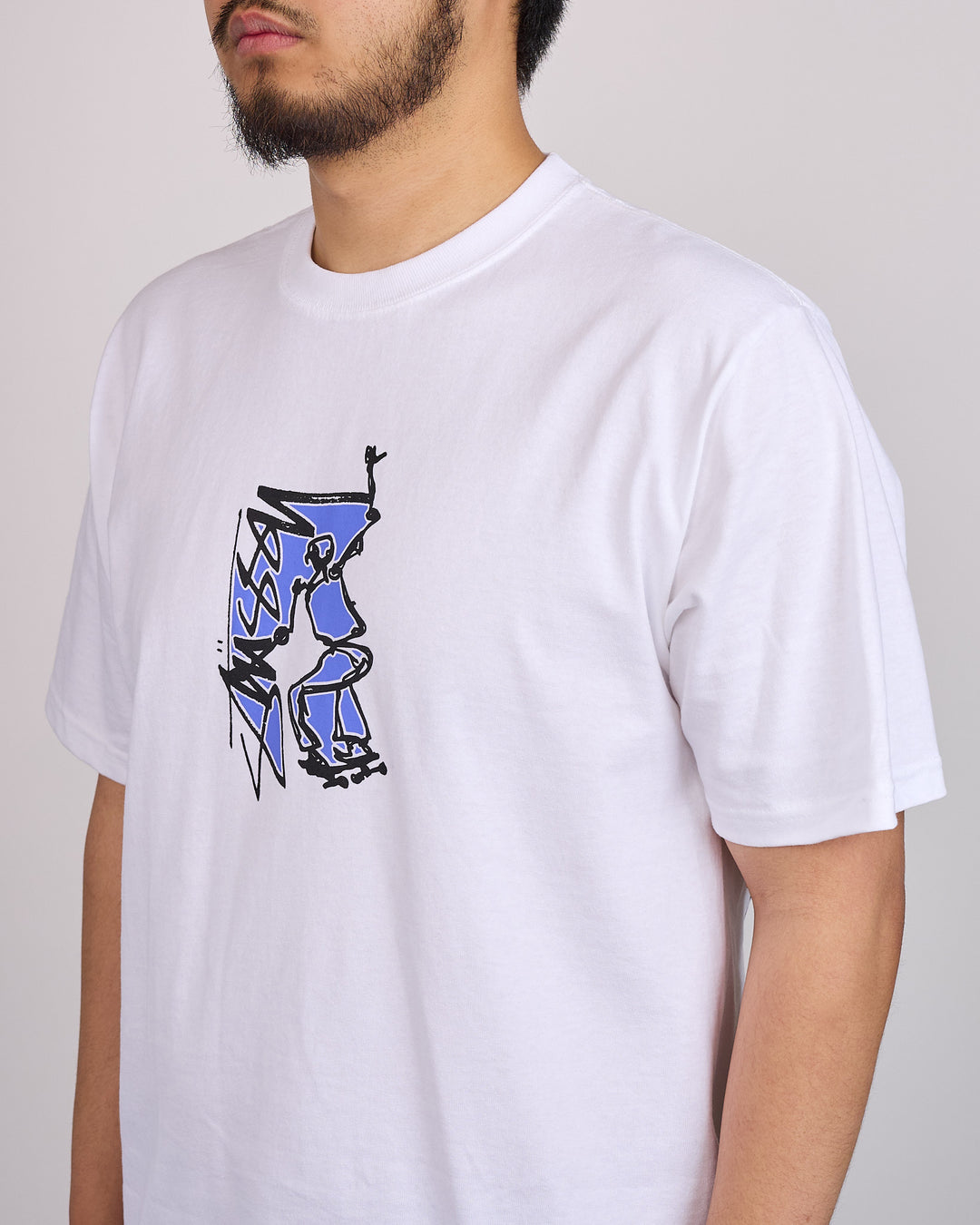 Stussy Smooth Sk8 T-Shirt White