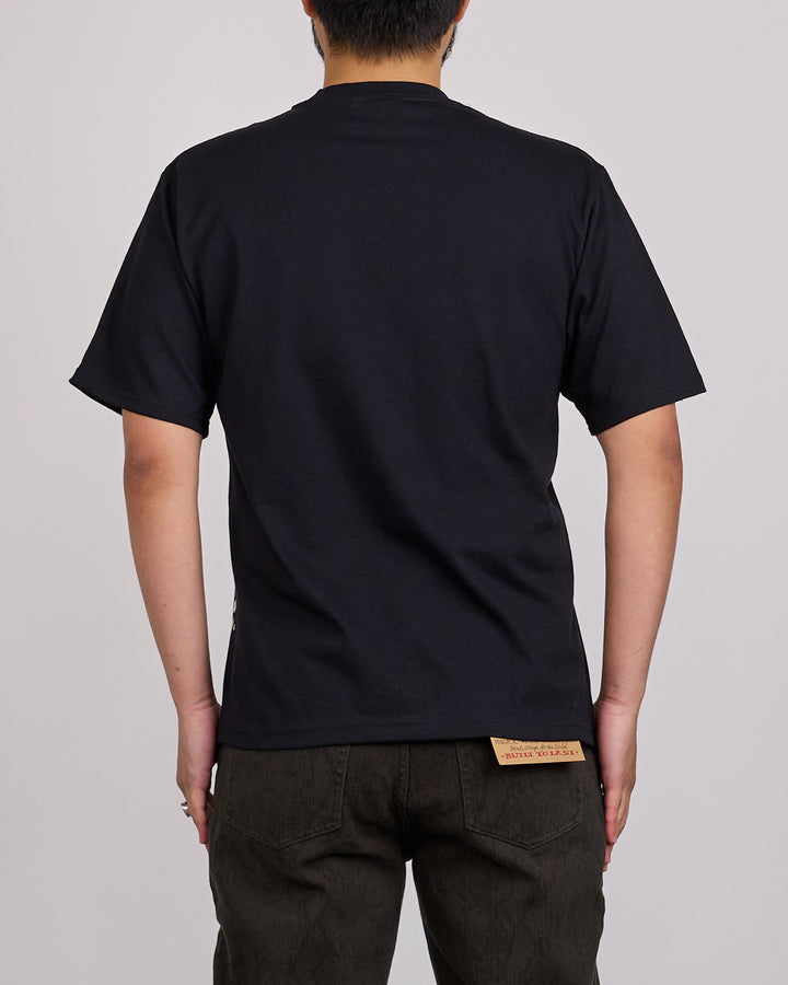 Stussy Snakeskin T-Shirt Black