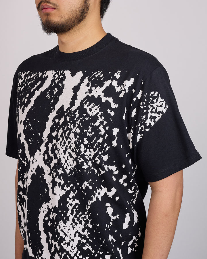 Stussy Snakeskin T-Shirt Black