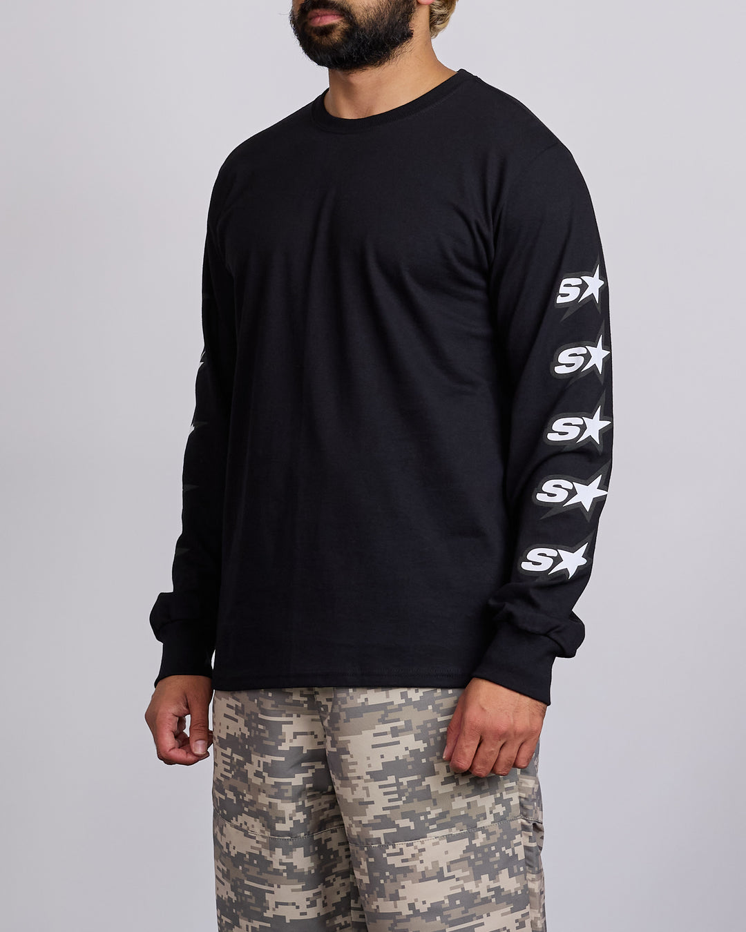 Stussy Speedway Longsleeve T-Shirt Black