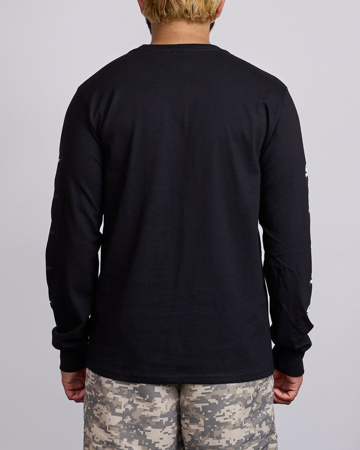 Stussy Speedway Longsleeve T-Shirt Black