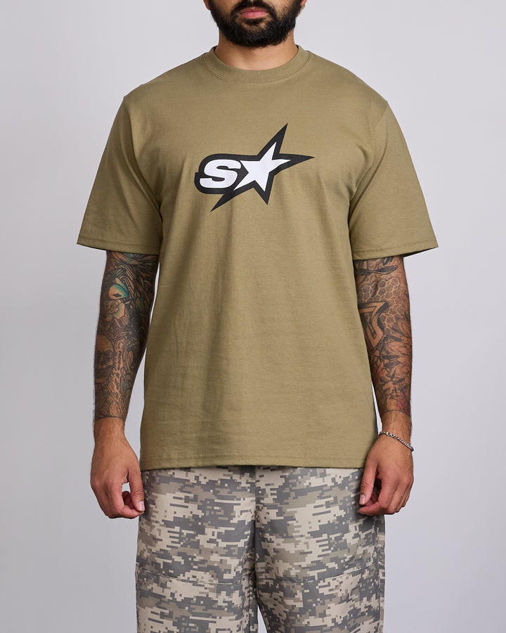 Stussy Speedway T-Shirt Army