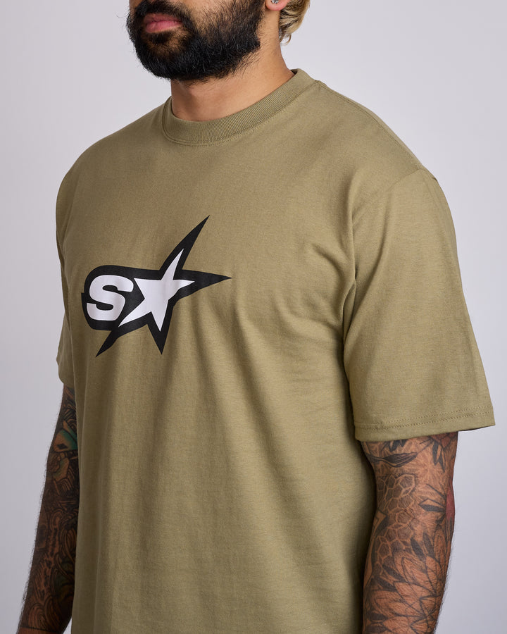 Stussy Speedway T-Shirt Army