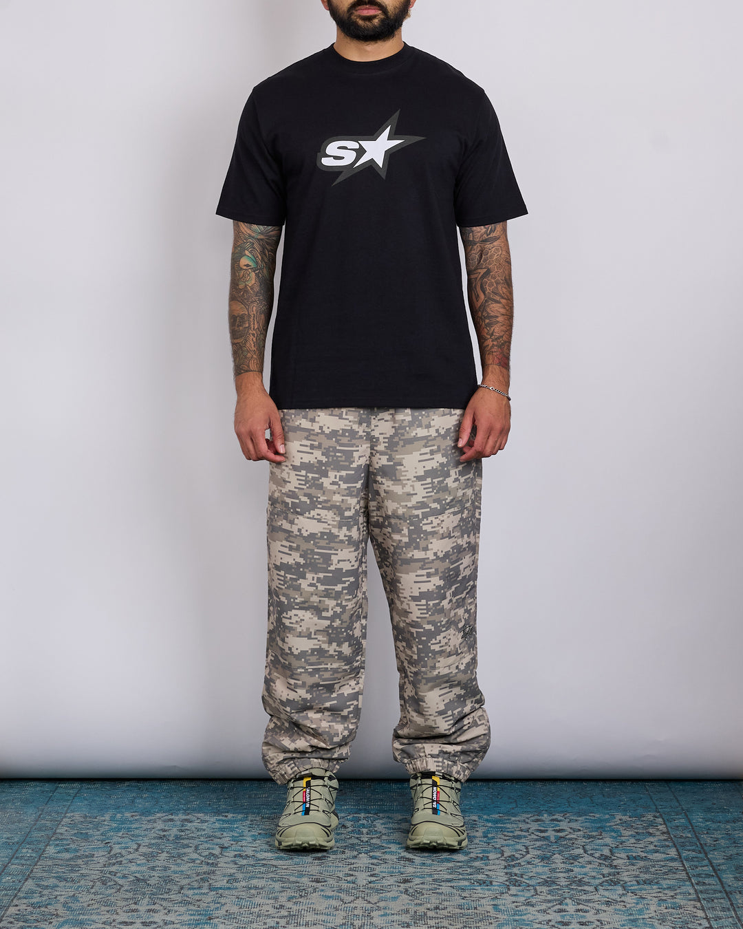 Stussy Speedway T-Shirt Black