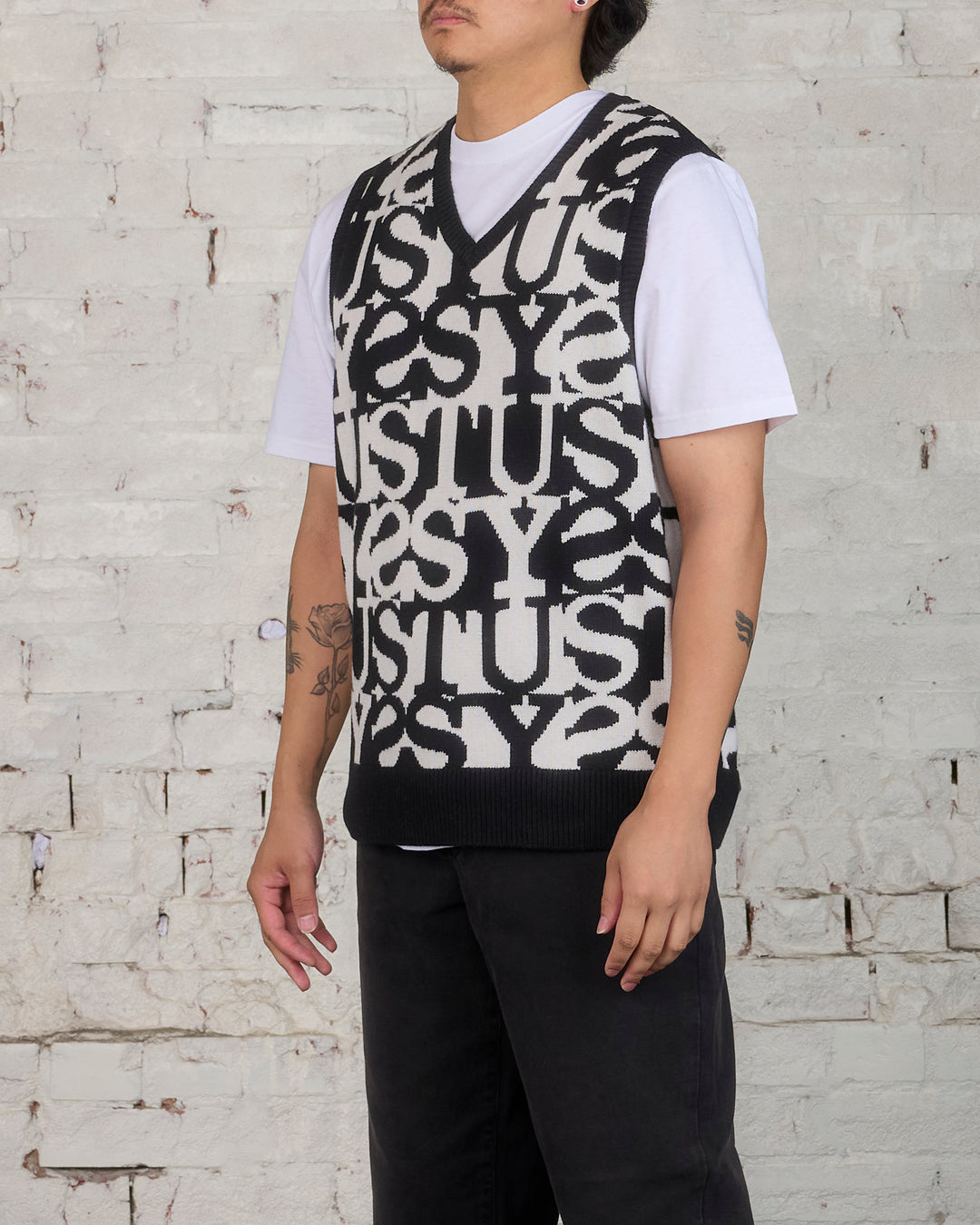 Stussy - Stacked Sweater Vest