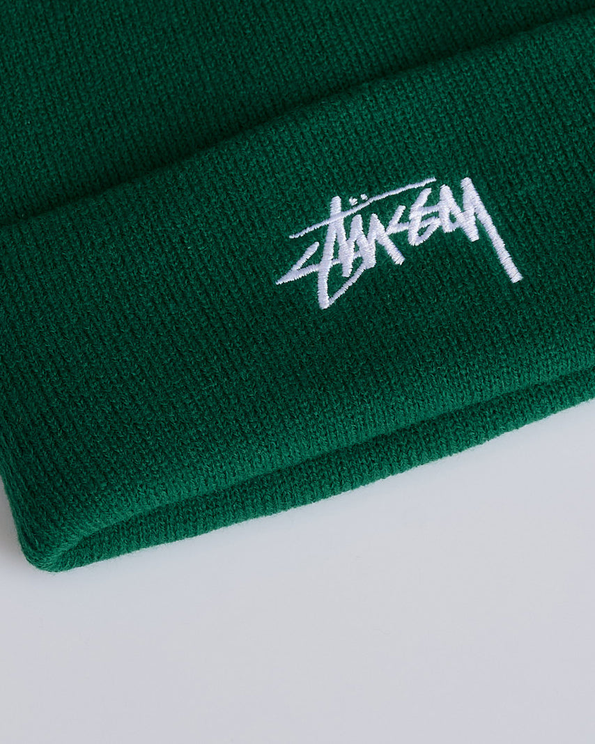 Stussy Stock Cuff Beanie Spruce