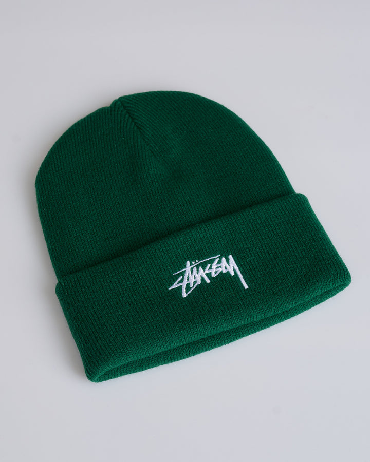 Stussy Stock Cuff Beanie Spruce