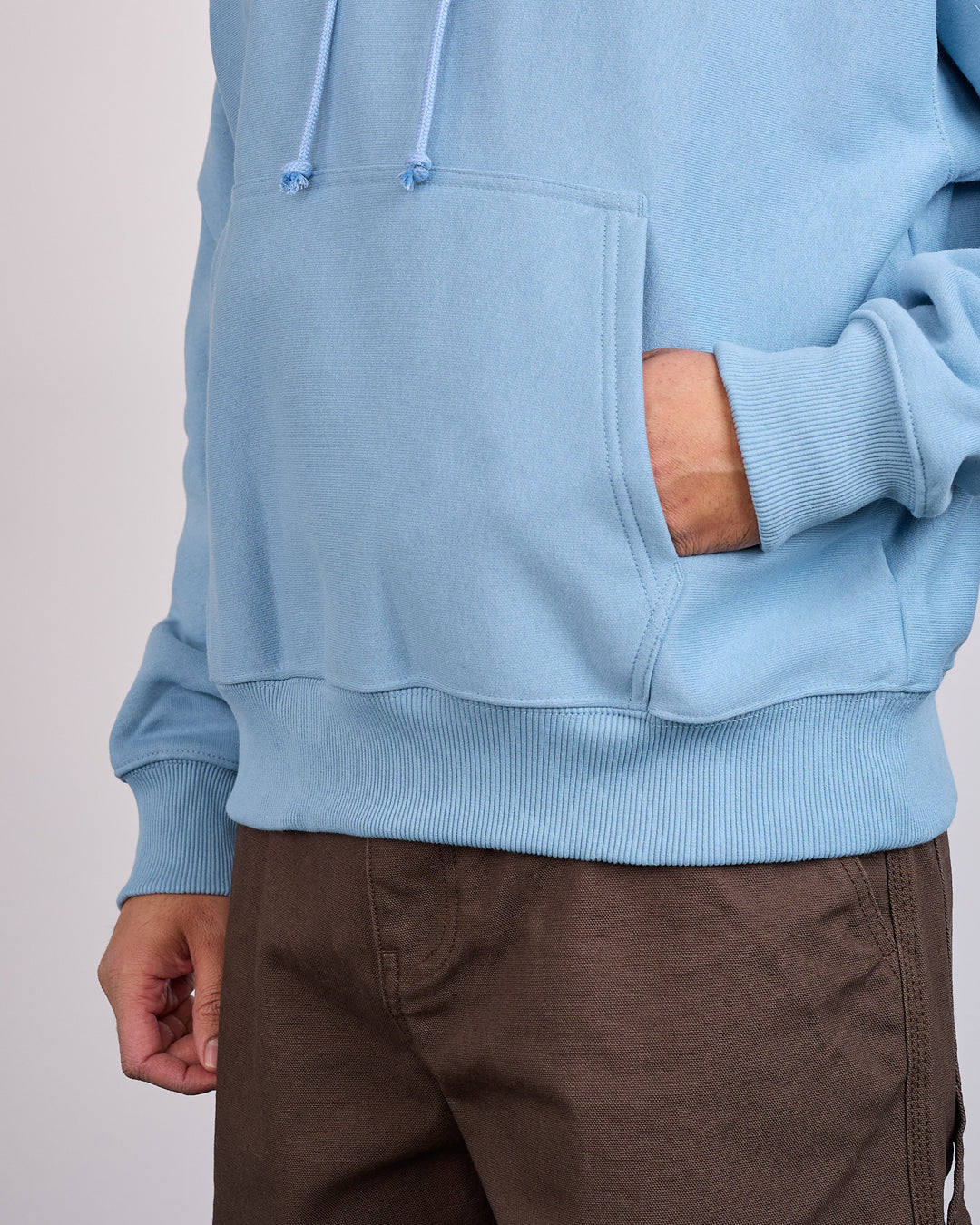 Stussy Stretch Hooded Sweatshirt Slate