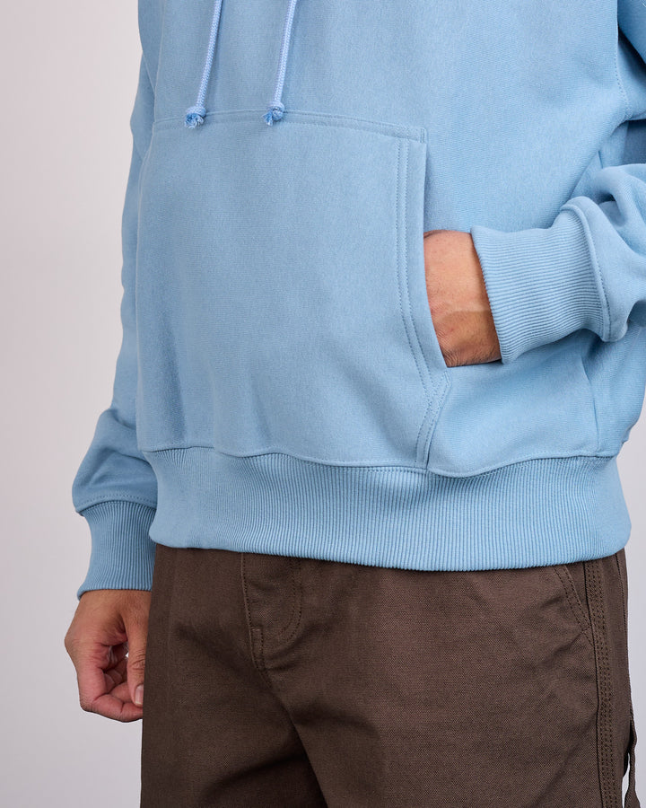 Stussy Stretch Hooded Sweatshirt Slate