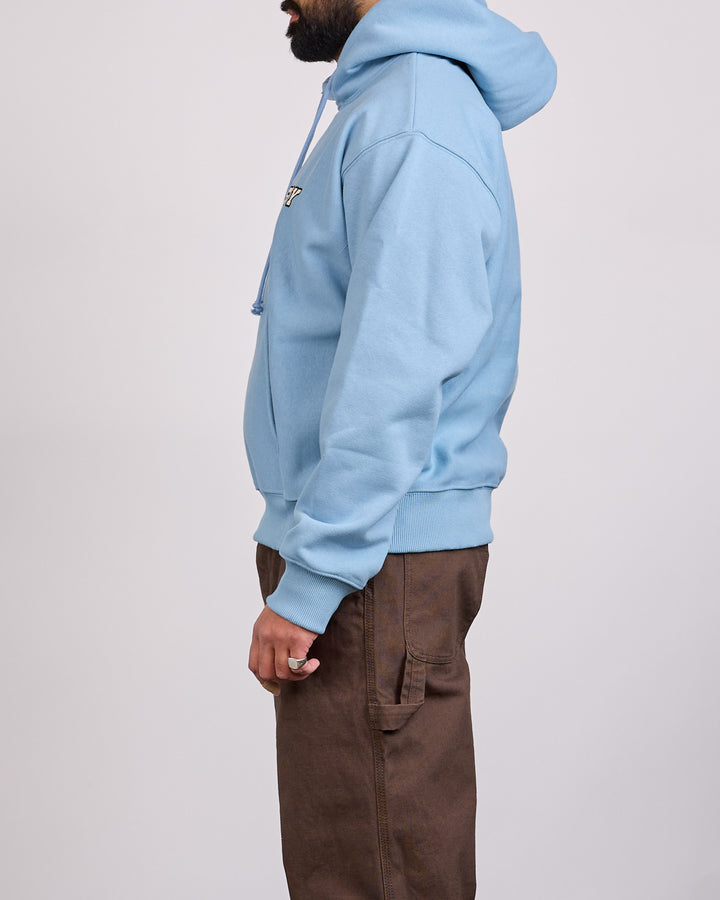 Stussy Stretch Hooded Sweatshirt Slate