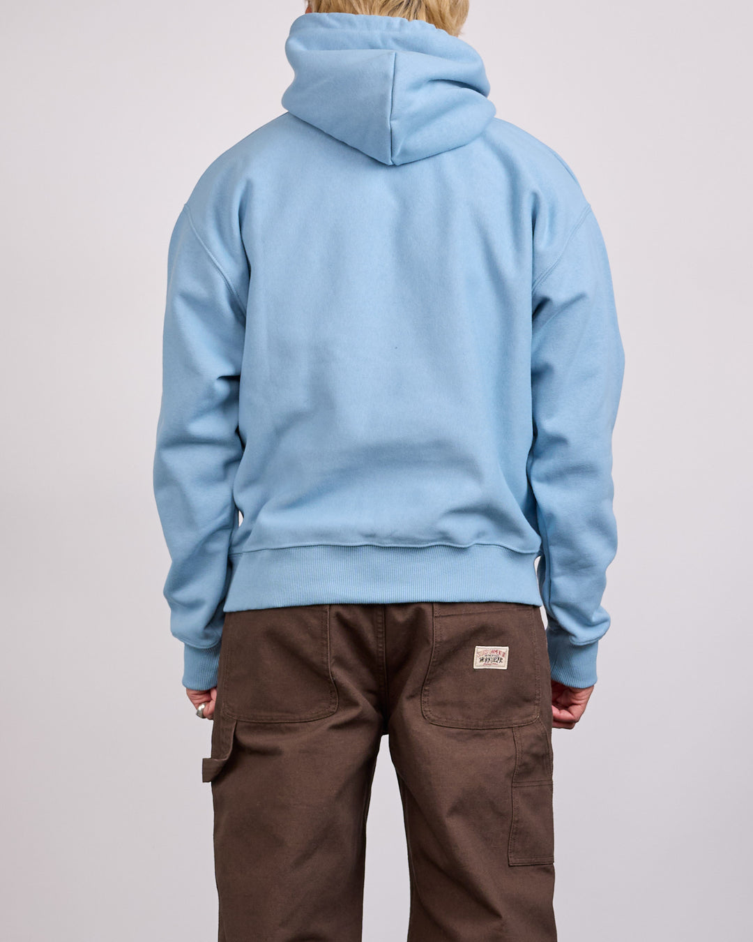 Stussy Stretch Hooded Sweatshirt Slate