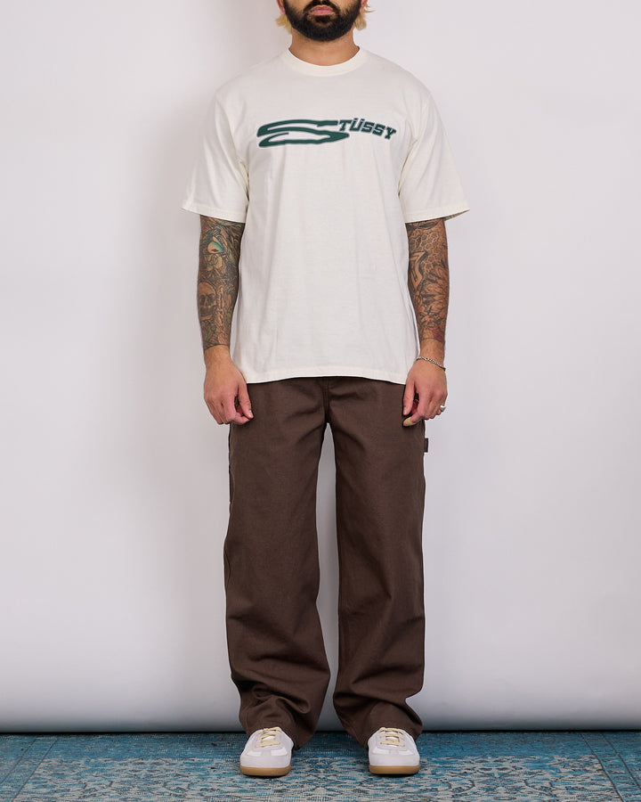 Stussy Stretch Pigment Dyed T-Shirt Natural