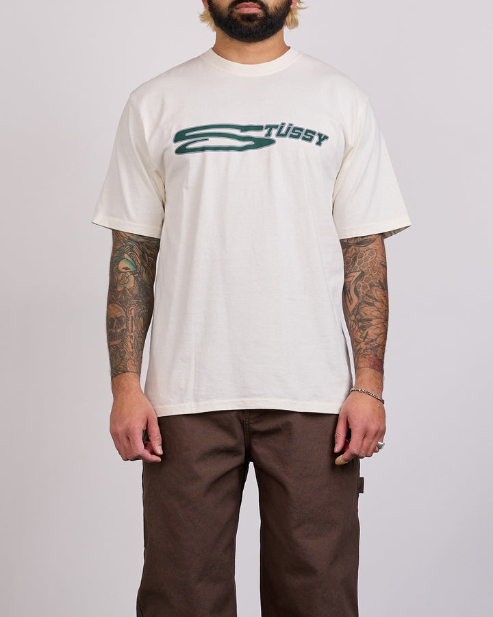 Stussy Stretch Pigment Dyed T-Shirt Natural