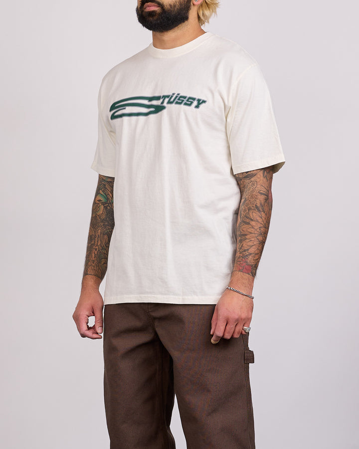 Stussy Stretch Pigment Dyed T-Shirt Natural