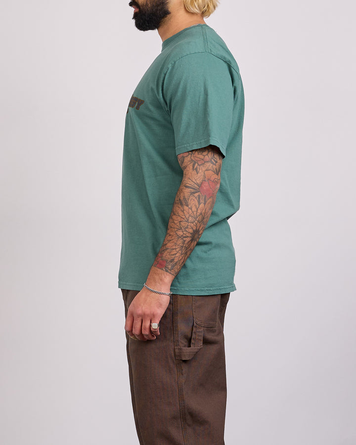 Stussy Stretch Pigment Dyed T-Shirt Pine