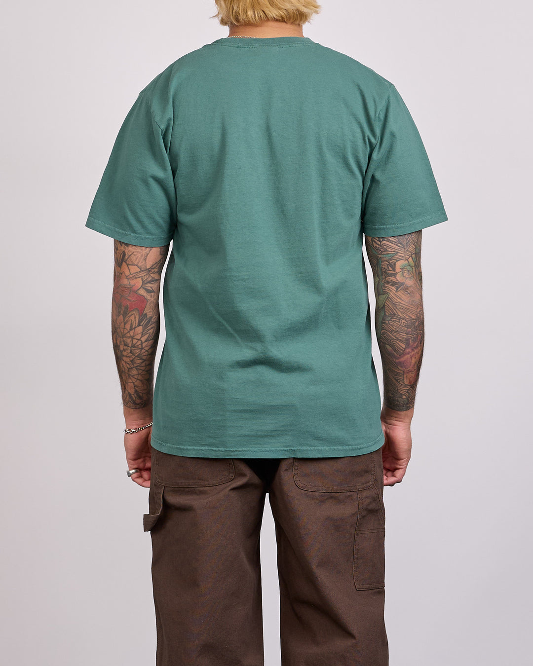 Stussy Stretch Pigment Dyed T-Shirt Pine