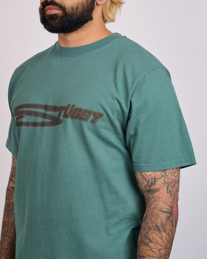 Stussy Stretch Pigment Dyed T-Shirt Pine