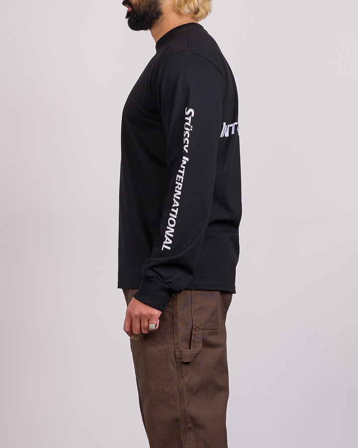 Stussy Stussy International LS T-Shirt Black
