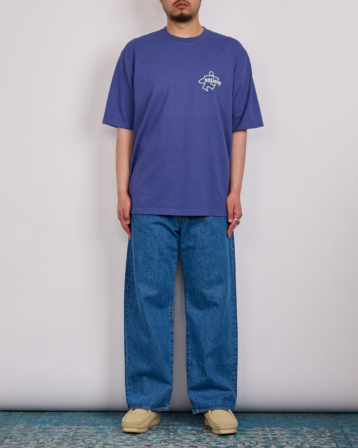 Stussy Surf Size Pigment Dyed T-Shirt Indigo