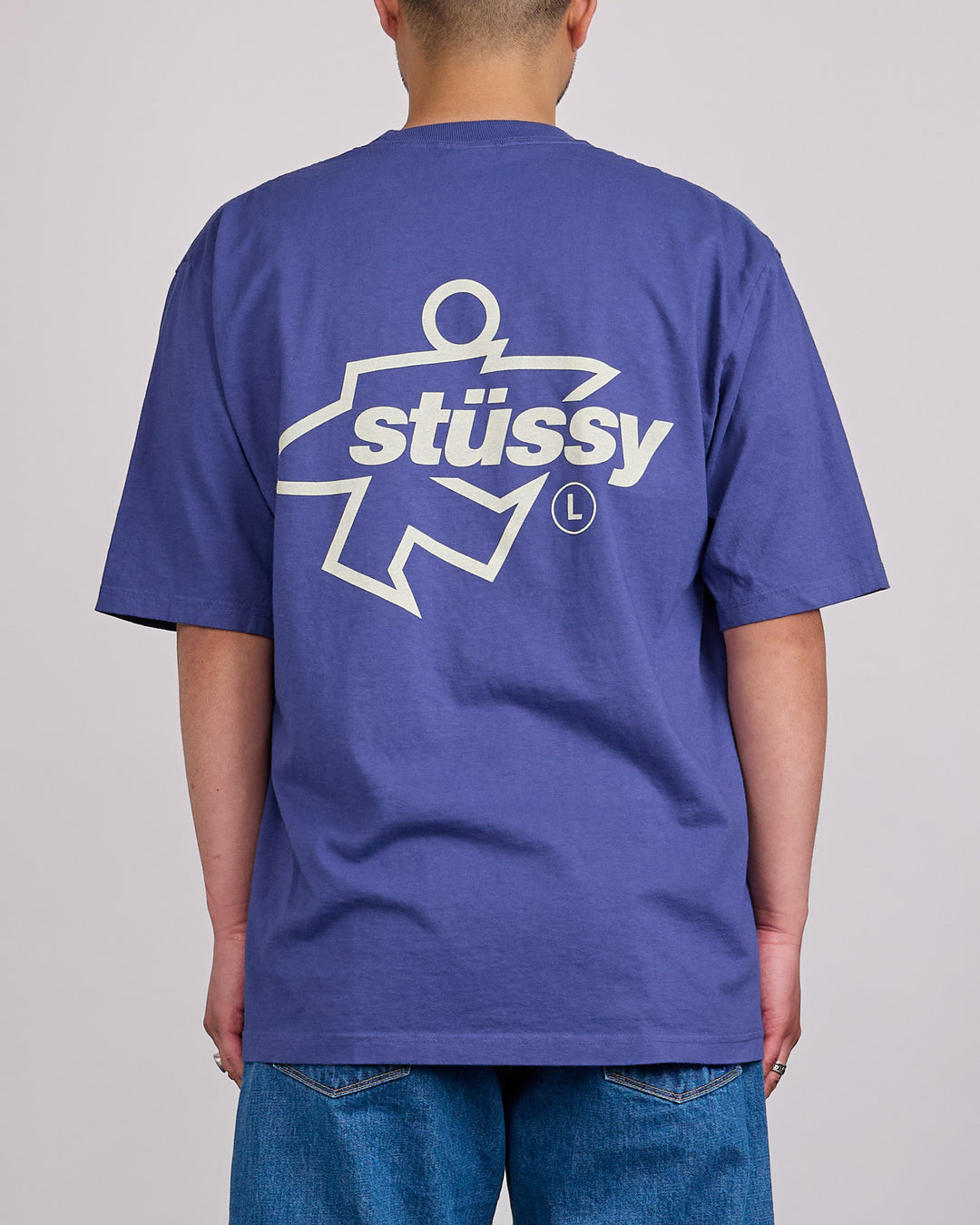 Stussy Surf Size Pigment Dyed T-Shirt Indigo