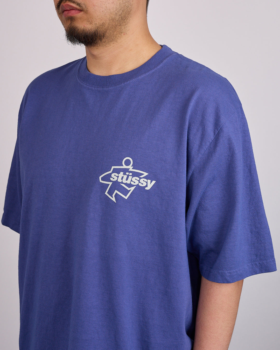 Stussy Surf Size Pigment Dyed T-Shirt Indigo