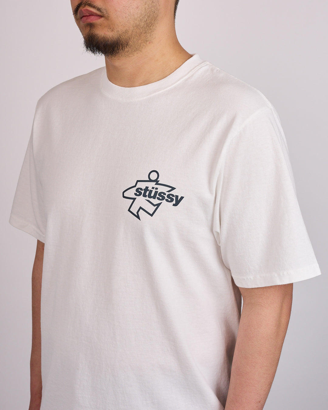 Stussy Surf Size Pigment Dyed T-Shirt Natural