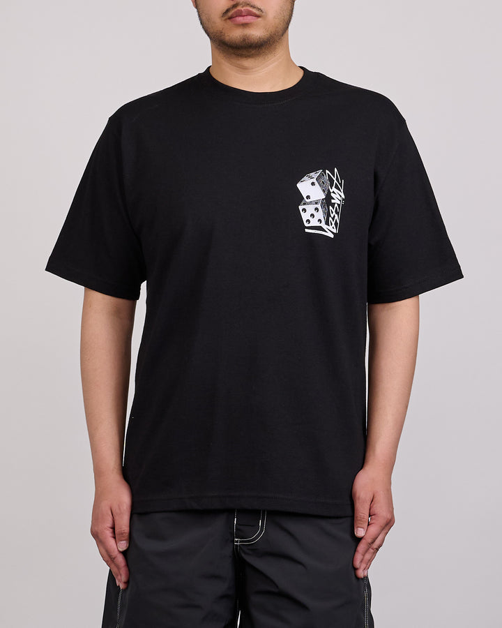 Stussy Tall Dice T-Shirt Black