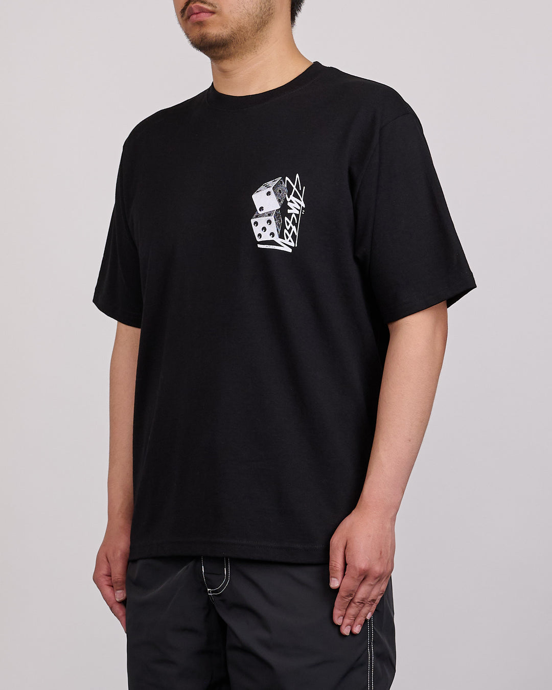 Stussy Tall Dice T-Shirt Black