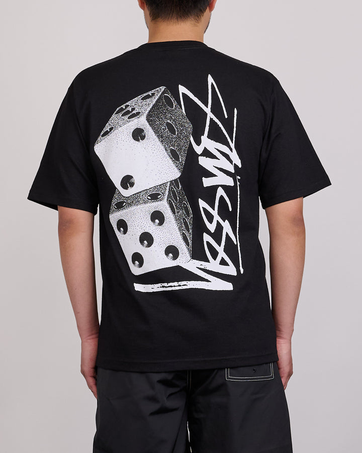 Stussy Tall Dice T-Shirt Black