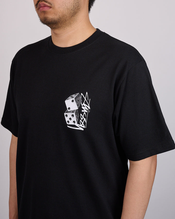 Stussy Tall Dice T-Shirt Black