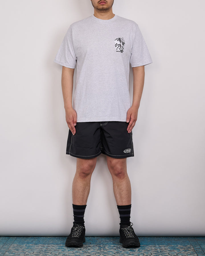Stussy Tall Dice T-Shirt Ash Heather