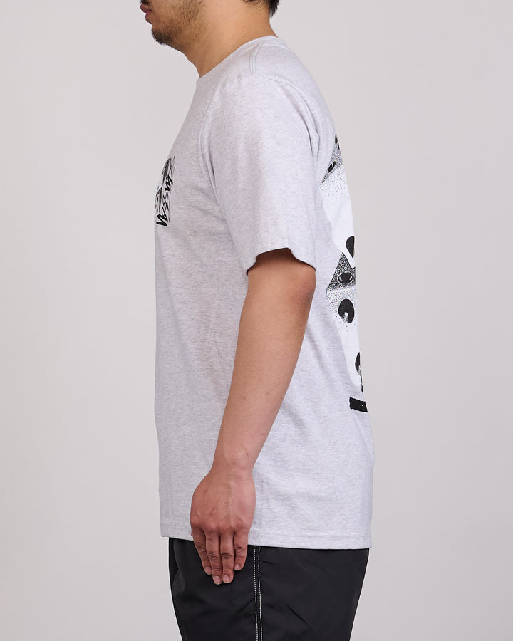 Stussy Tall Dice T-Shirt Ash Heather