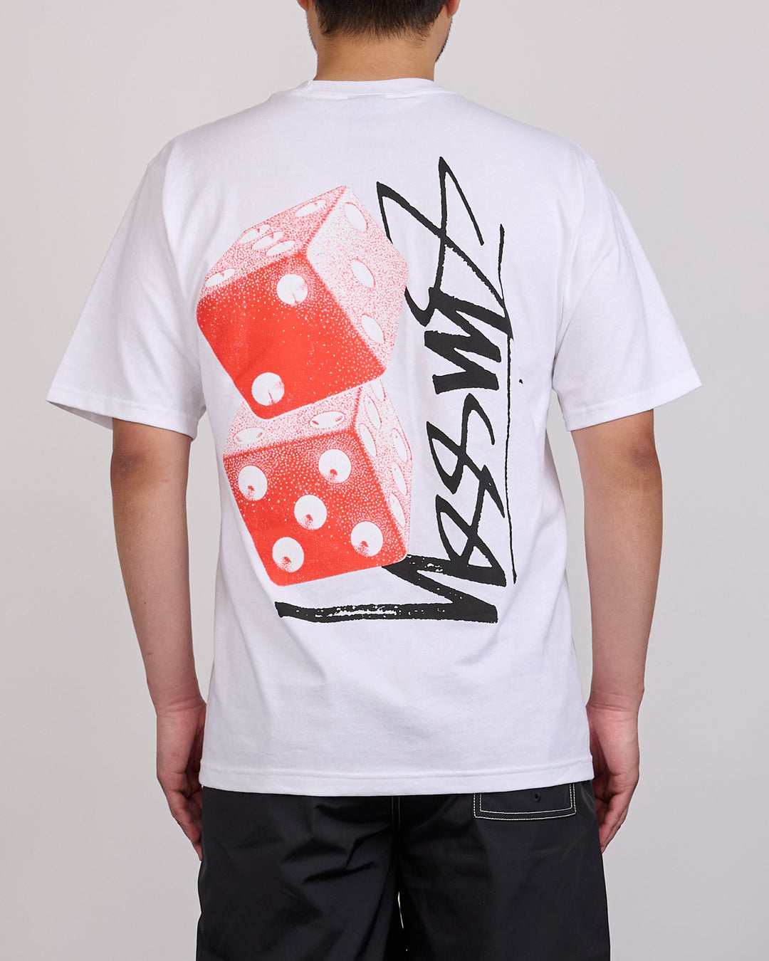 Stussy Tall Dice T-Shirt White