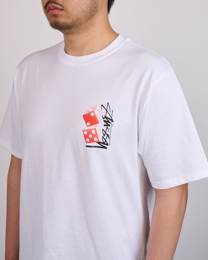 Stussy Tall Dice T-Shirt White