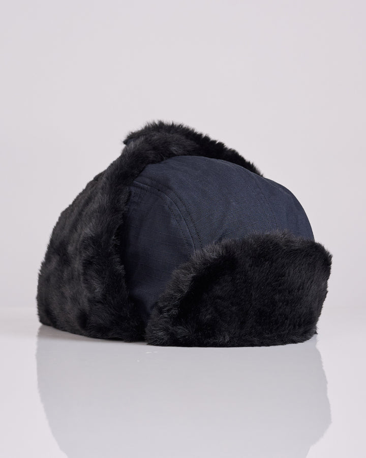 Stussy Trapper Cap Black