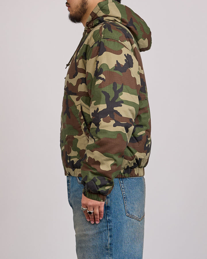 Stussy Work Jacket Ripstop Woodland Camo